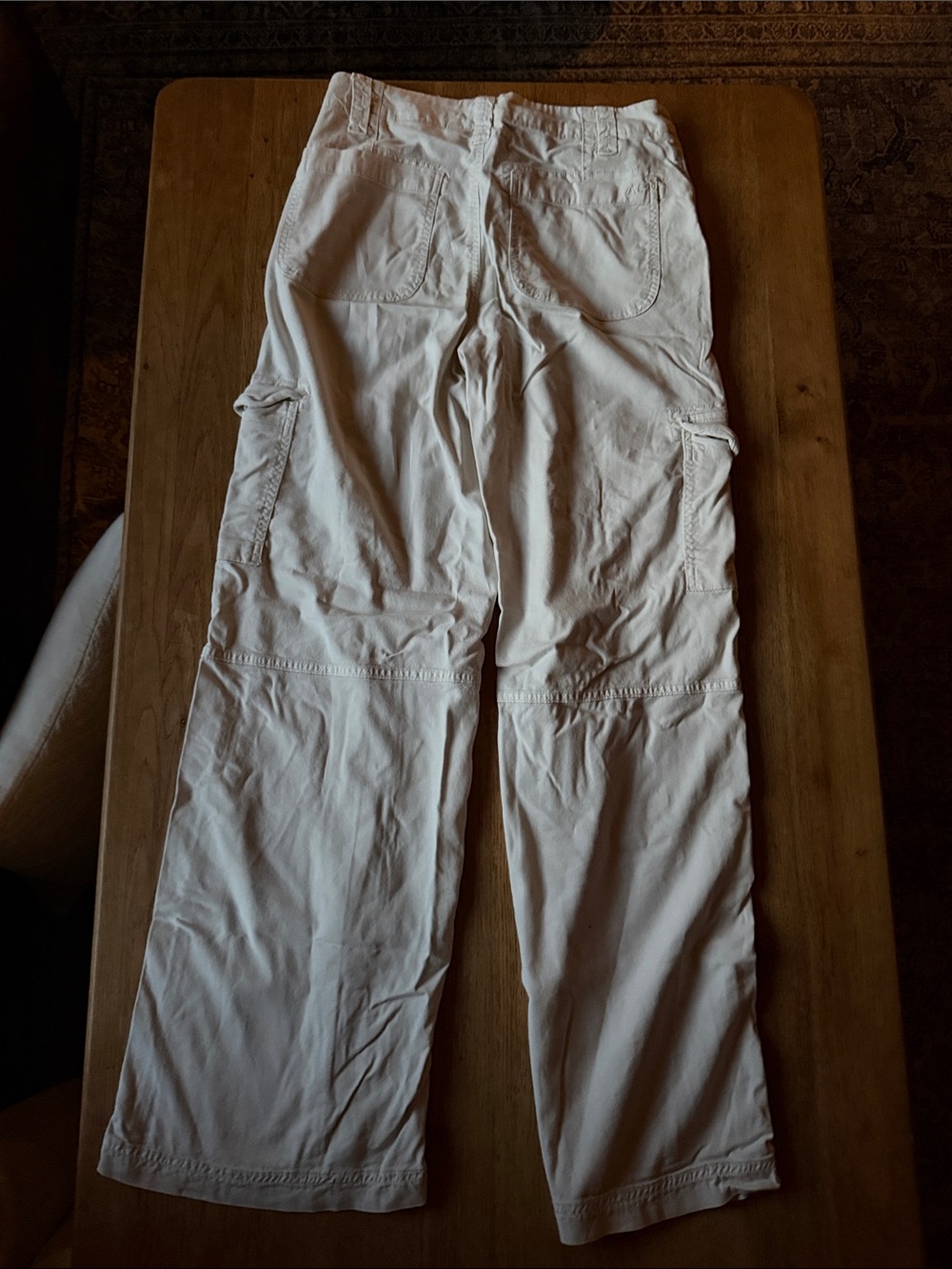 AE white cargo pants - Picture 3 of 3